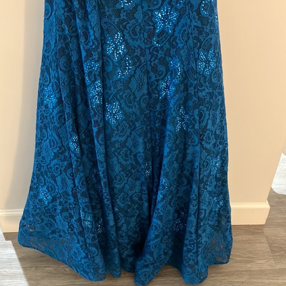 $150 Sale Backless Off Shoulder Gown - Picture 12 of 13
